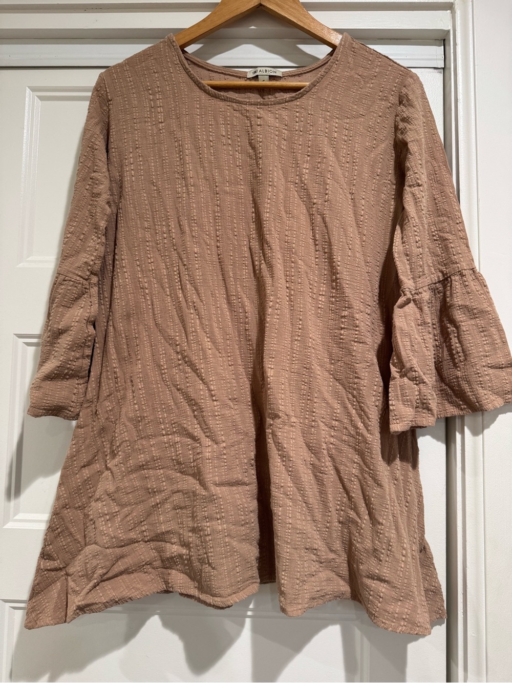 Albion Fit Khaki Tunic Dress
